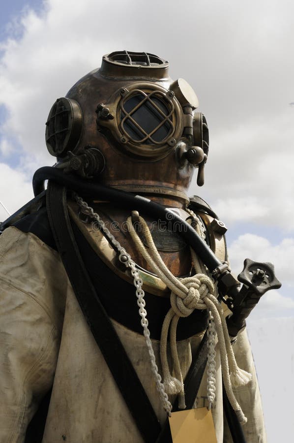 Navy diving helmet stock photos Navy diving helmet stock photos