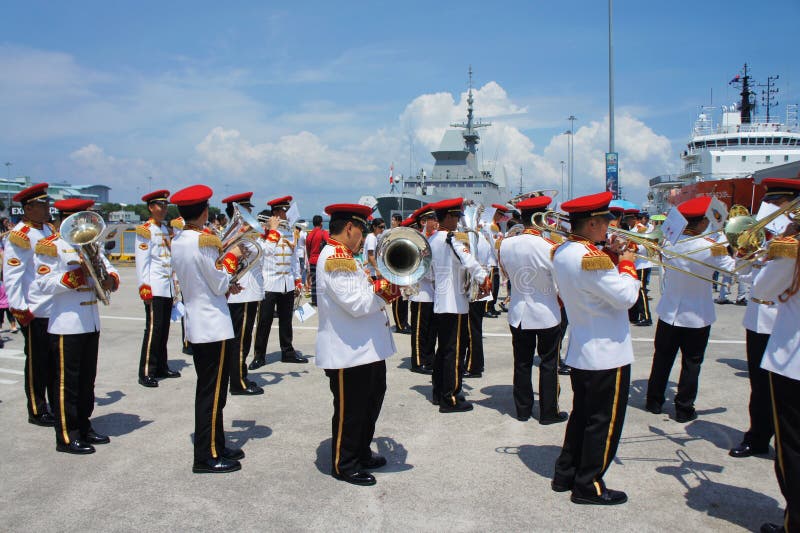 Navy open day editorial stock image. Image of play, base 33864039