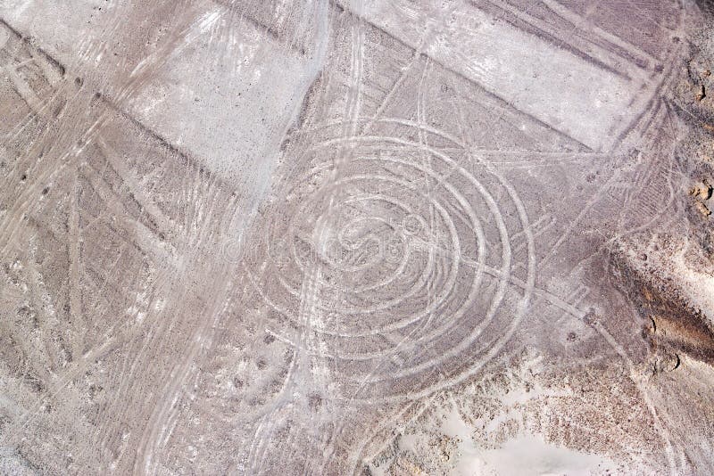 Nazca-Linien Spirale