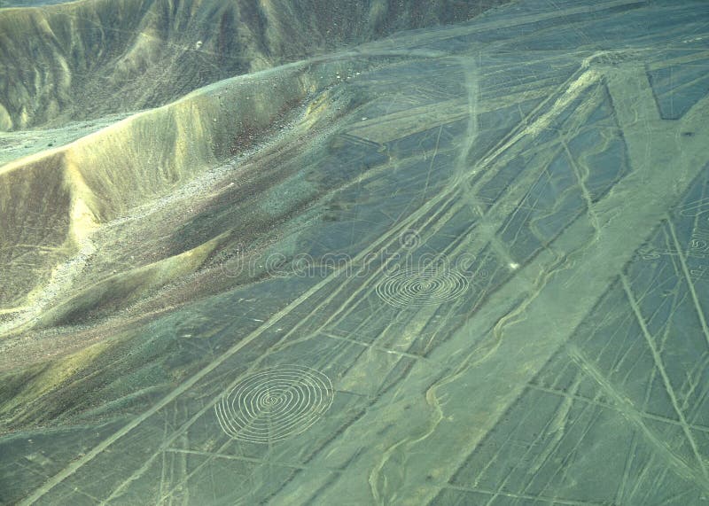 Nazcalijnen: Spiralen