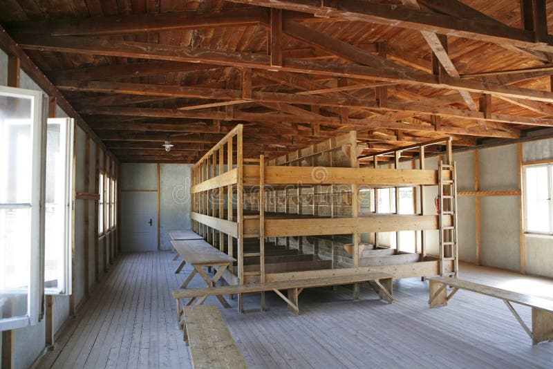 Nazi concentration camp in Dachau, Bavaria stock image Nazi concentration camp in Dachau, Bavaria stock image