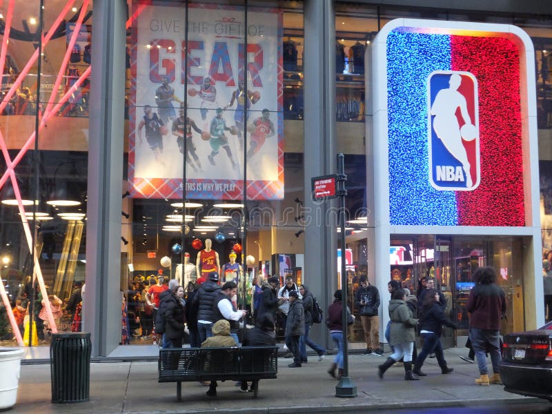 NBA store front on 5th ave in NYC : r/torontoraptors