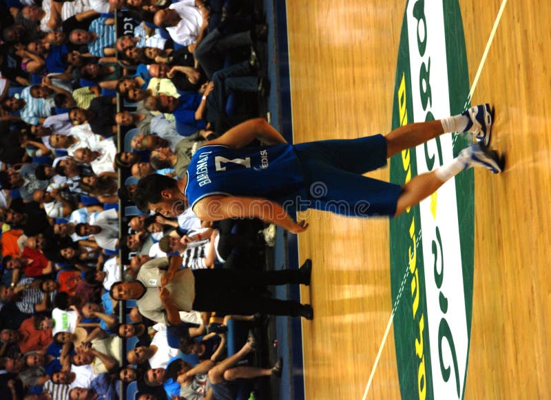 NBA player Andrea Bargnani royalty free stock images