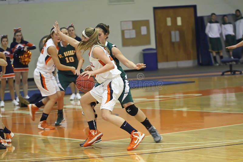 NCAA Girls Basketball editorial stock image. Image of defeat 28440319