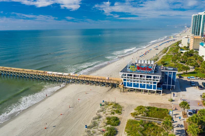 2nd Ave Pier Myrtle Beach SC Stock Photo Image of shore, travel