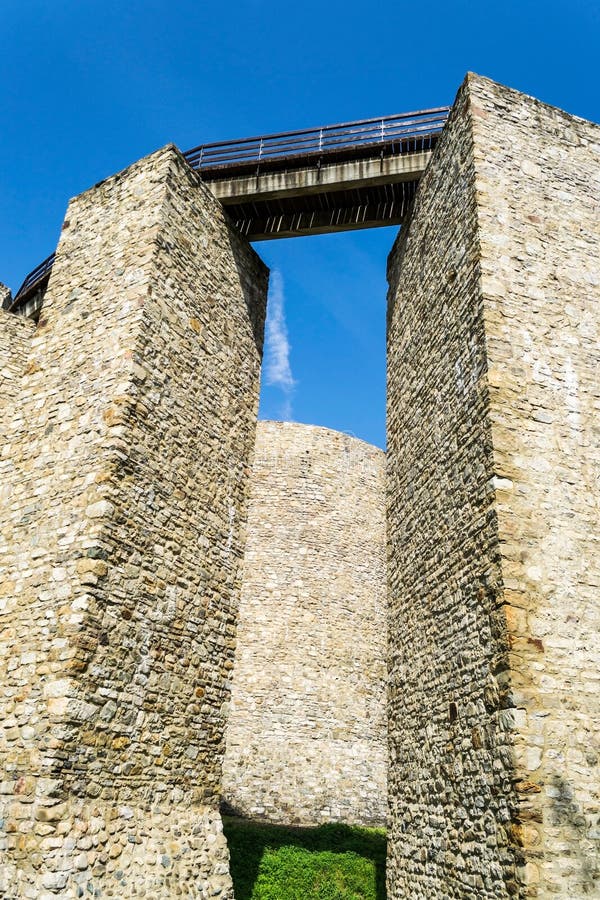 Neamt fortress, medieval citade