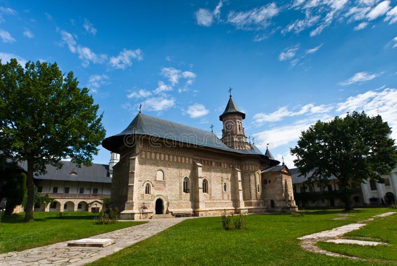 Neamt Monastery in summer