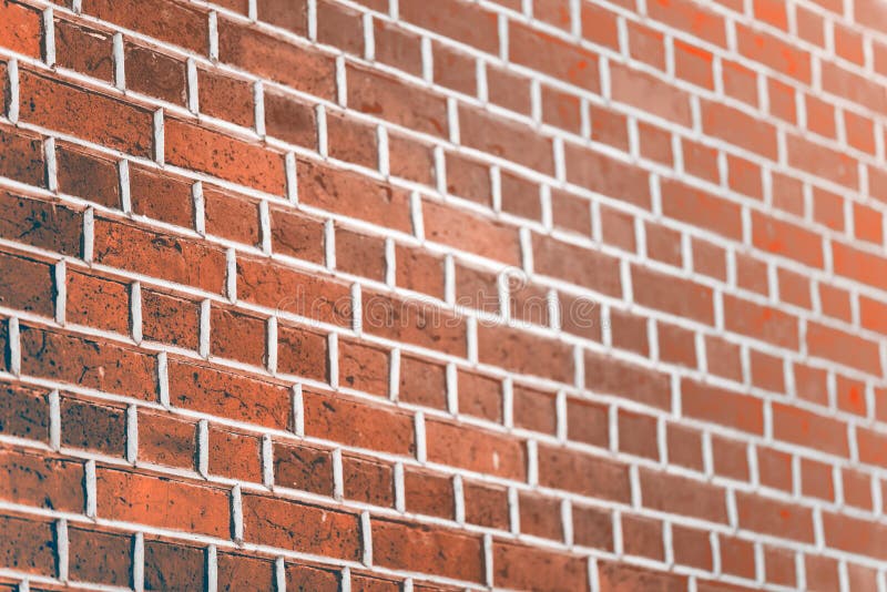 Neat Brick Wall of Old Brick Stock Image - Image of wallpaper, material:  143307155