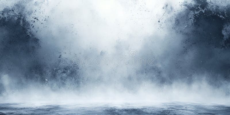 Nebbia blu di sfondo astratto di trama di tessuto a parete royalty illustrazione gratis