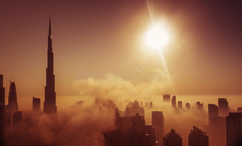 Nebel in Dubai