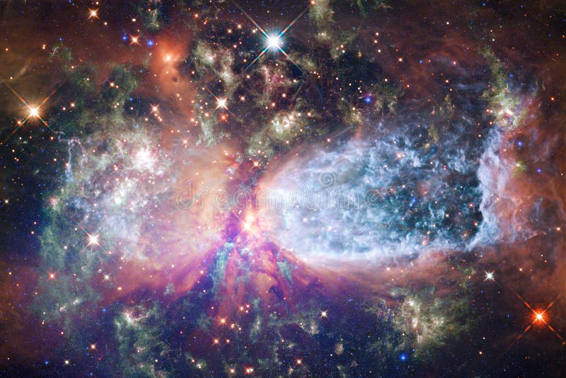 Nebula in outer space. Elements of this image furnished by NASA