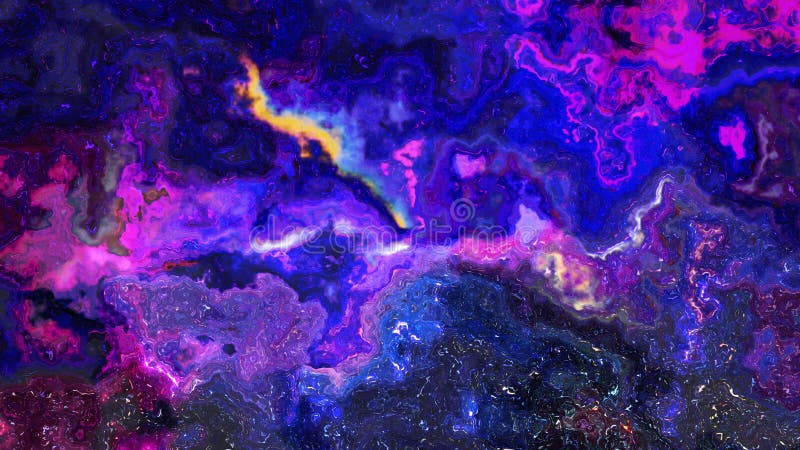 Nebula stjärnor i djupt utrymme, galaxabstrakt bakgård