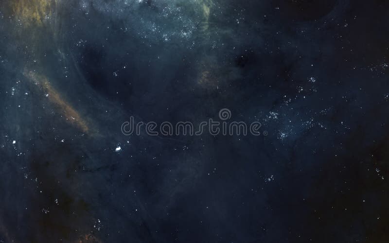 Nebulae and star clusters of deep space. Science fiction. Elements of this image furnished by NASA