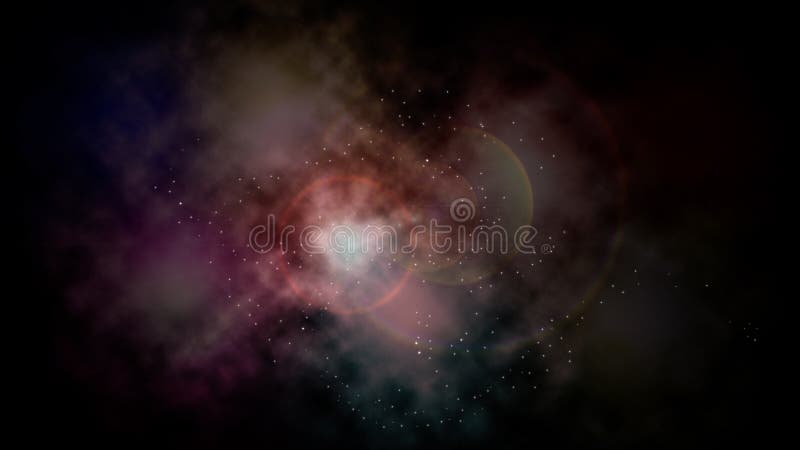 Nebulosa för moln för utrymmeabstrakt begrepp glödande vektor illustrationer Nebulosa för moln för utrymmeabstrakt begrepp glödande vektor illustrationer
