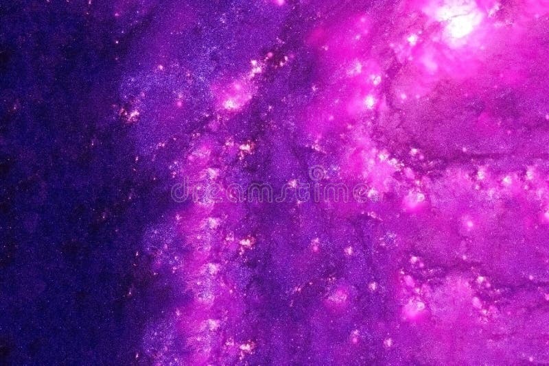 Fundo Gradiente Glitter Galáxia, Rosa, Roxa, Azul Imagem de plano