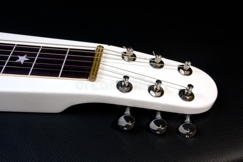 Neck of the Electric Lap Steel Guitar Stock Photo Image of studio
