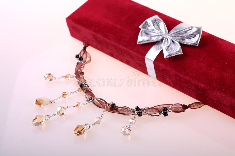 Necklace with gift box