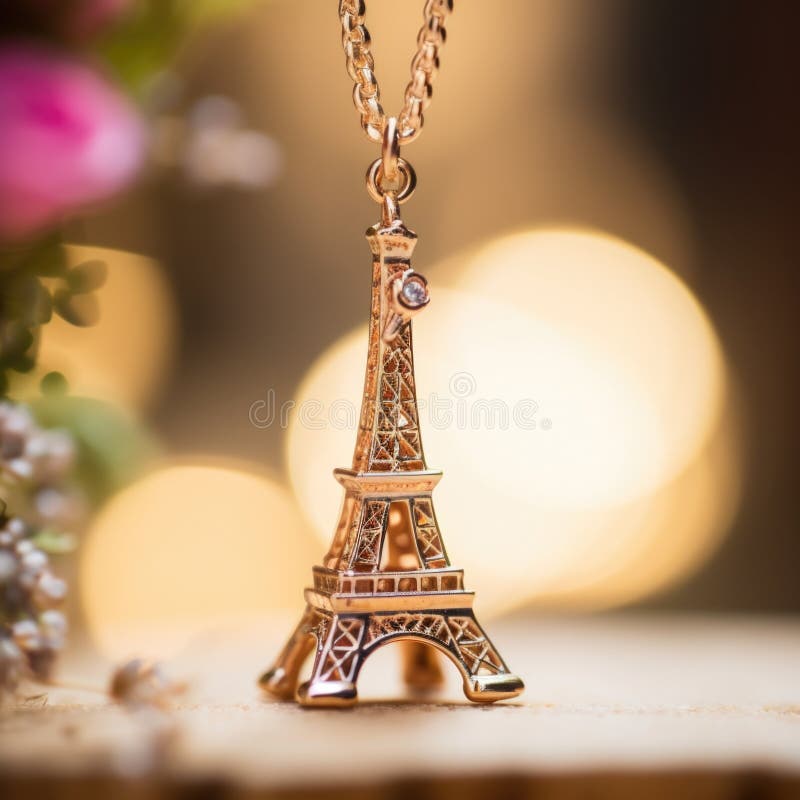 23” gold Eiffel Tower necklace available Price : 120gh Dm or WhatsApp us on  0209582230 Payment on delivery is accepted within Accra… | Instagram