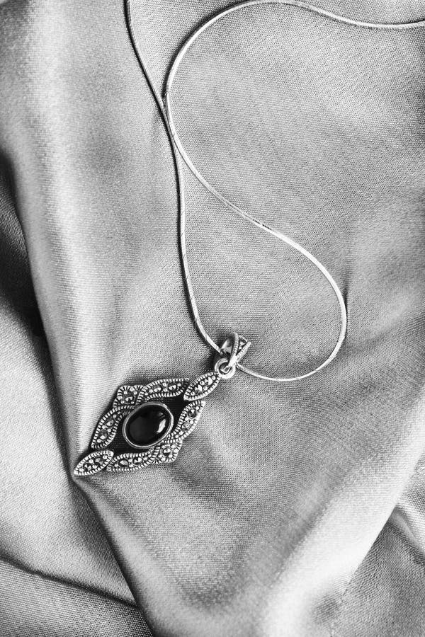 Necklace on white stock photo. Image of style, trinket 103981324