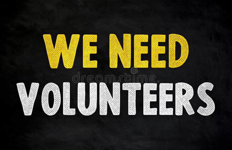 We need your Volunteers - assistance support vector illustration We need your Volunteers - assistance support vector illustration