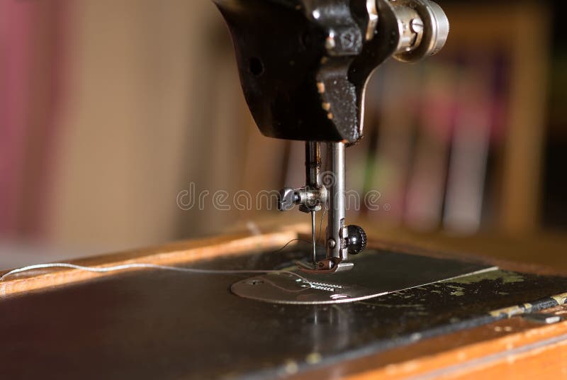 Needle of Sewing Machine, Close Up. Tailoring, Sew Stock Photo Image of needle, macro 84984708