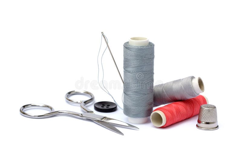 438 Silver Thimble Needle Thread Stock Photos - Free & Royalty-Free ...