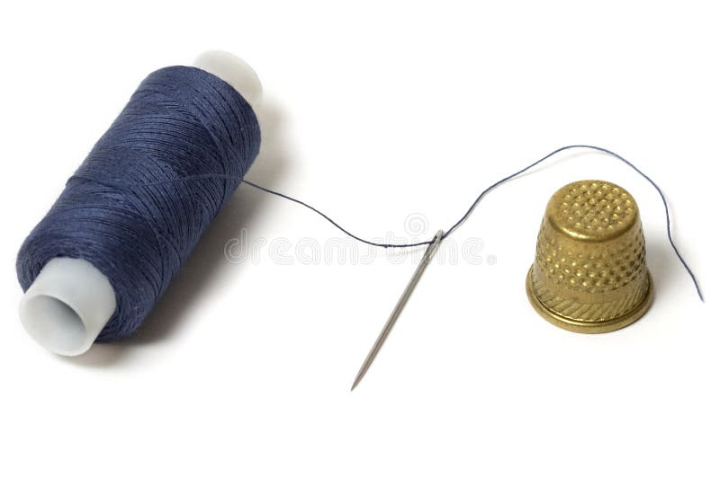 Needle and thread stock image. Image of lifestyle, geriatric 13897709