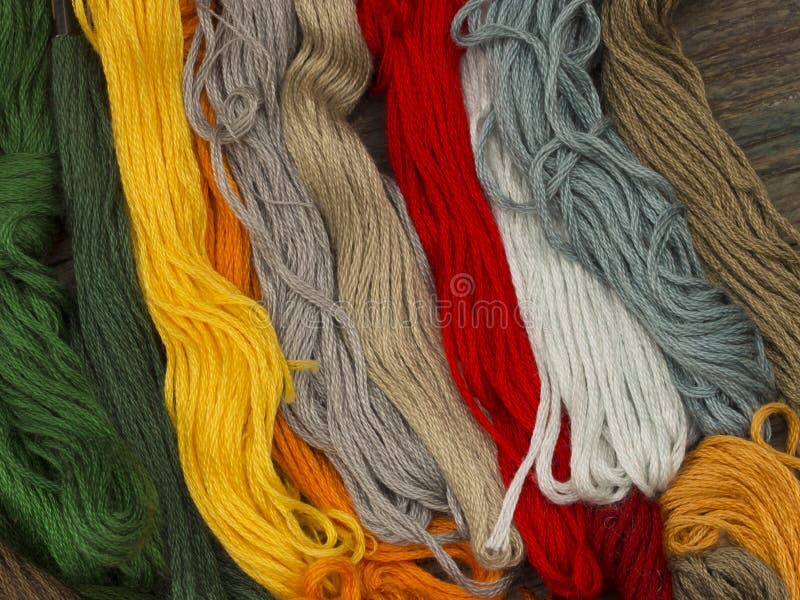 Needlecraft Embroidery Threads Stock Photo Image of craft, object