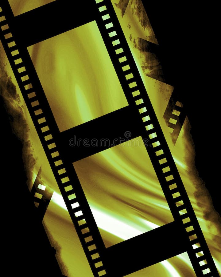 Negative film strip stock illustration. Illustration of dark 14129487