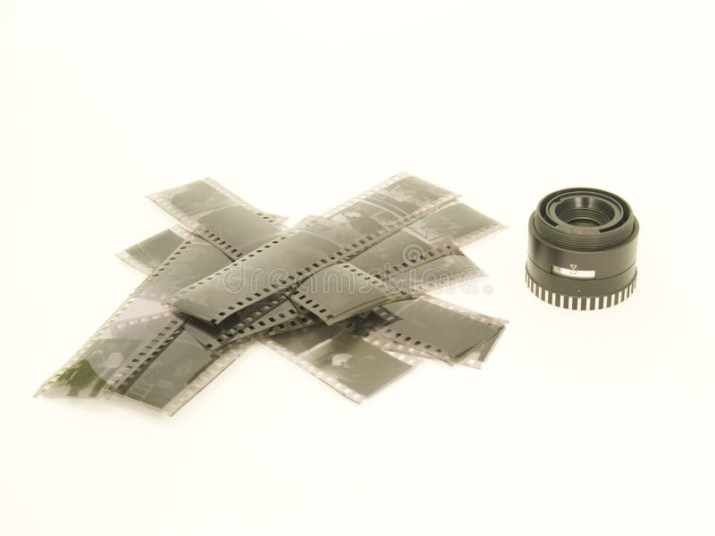 Negative and lens stock photo. Image of edge, loupe, film 11170220