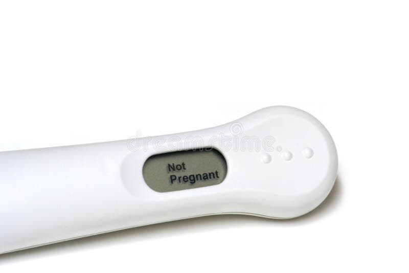 Negative Result Pregnancy Test