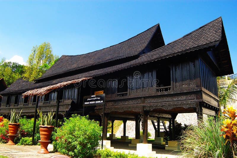 House of Minangkabau stock photo. Image of west, sumatra  16590572