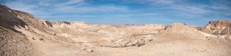 Negev Desert panoramic view