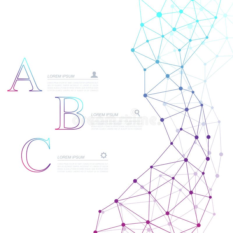 Negocio abstracto del vector de la molécula de la DNA infographic Diseño infographic de la química médica Plantilla científica de stock de ilustración Negocio abstracto del vector de la molécula de la DNA infographic Diseño infographic de la química médica Plantilla científica de stock de ilustración