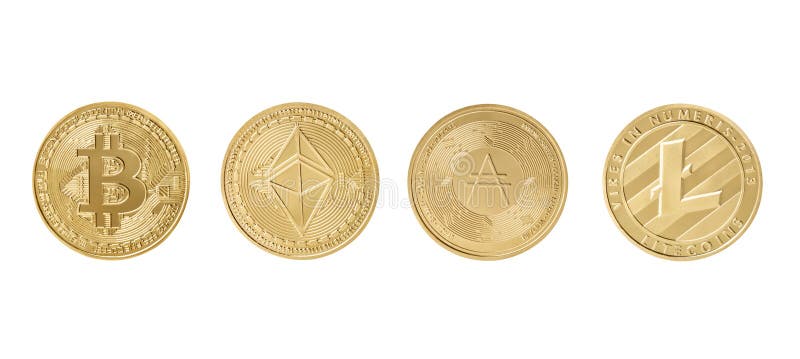 Negocio bitcoin ethereum cardano litecoin criptomoneda financiación dinero tecnología de moneda digital intercambio de internet fotografía de archivo libre de regalías