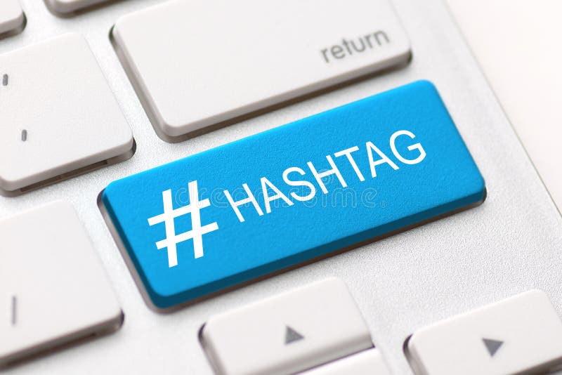 Negocio de la etiqueta de la red viral del web de los posts de Hashtag medios foto de archivo libre de regalías Negocio de la etiqueta de la red viral del web de los posts de Hashtag medios foto de archivo libre de regalías