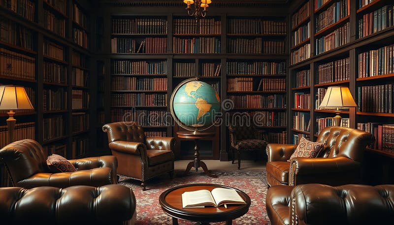 Negozi interni libri lettura biblioteche conoscenza biblioteca Foto generative AI royalty illustrazione gratis
