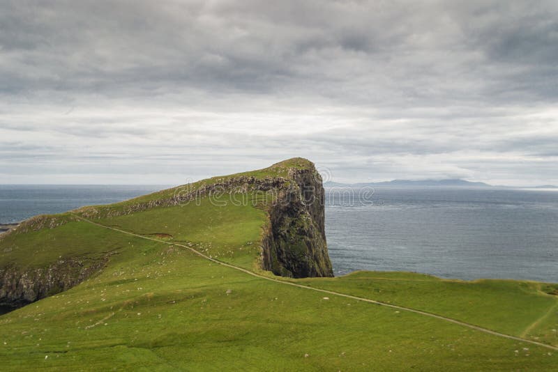 Neist Point lighthouse in Isle of Skye, Scotland