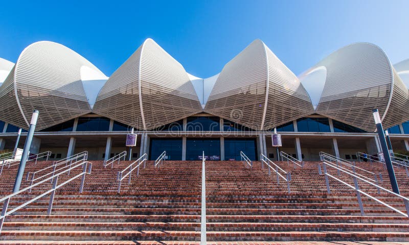 Nelson Mandela Bay Stadium South Afrika royalty-vrije stock afbeeldingen Nelson Mandela Bay Stadium South Afrika royalty-vrije stock afbeeldingen