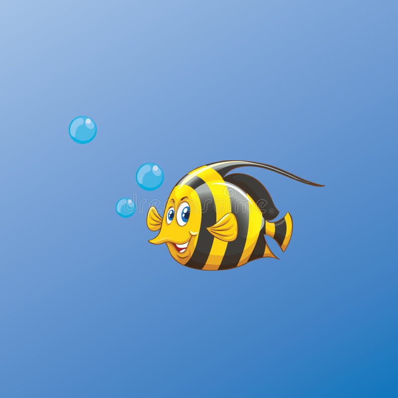 Nemo Fish Clownfish Marine Anemone Sea Animal Vector Illustration. Stock  Illustration - Illustration of macro, deep: 121479559