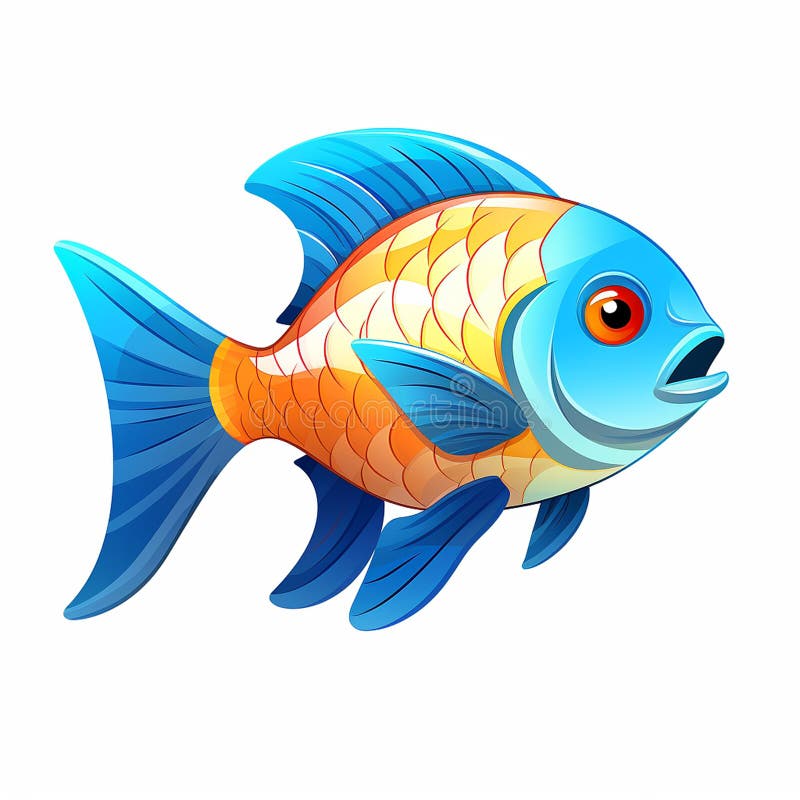 Fish Vector Wave Stock Illustrations – 54,077 Fish Vector Wave