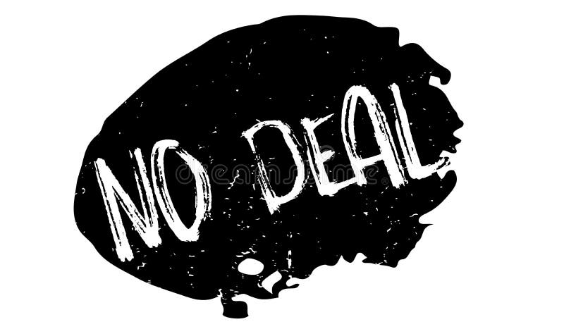 Carimbo 'Sem Acordo' ilustração royalty free