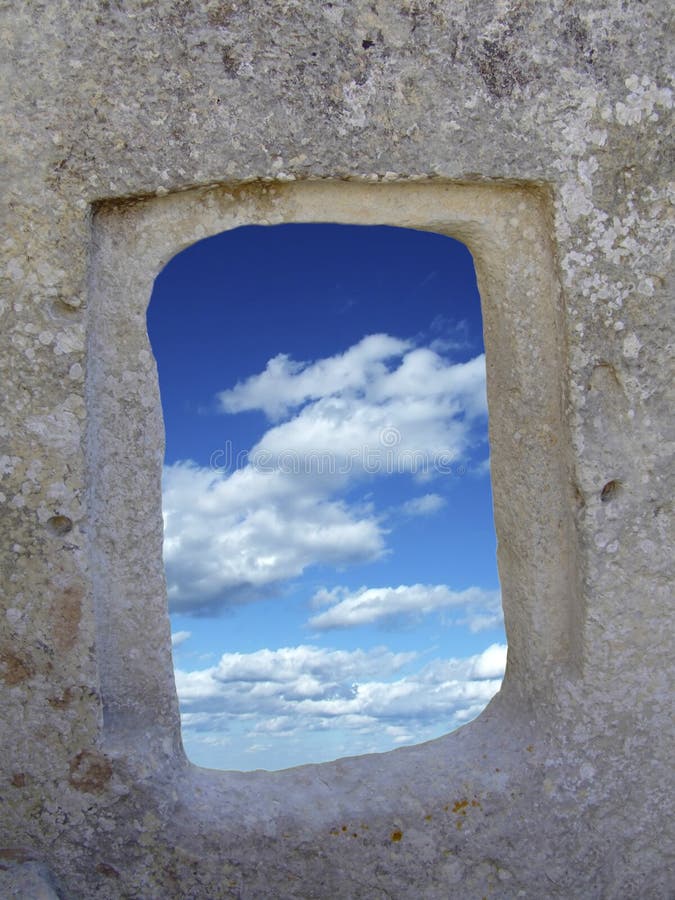 Window to the sea in The oldest free-standing building/temple in the world. Oldest neolithic prehistoric temple built thousands of years before the pyramids. - Hagar Qim & Mnajdra Temples in Malta, Mediterranean Sea, Europe -. Window to the sea in The oldest free-standing building/temple in the world. Oldest neolithic prehistoric temple built thousands of years before the pyramids. - Hagar Qim & Mnajdra Temples in Malta, Mediterranean Sea, Europe -