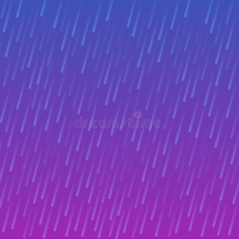 Neon Colored Purple Rain Drops On Blue Background Vector Stock Vector Illustration Of Cool Drops 141070034