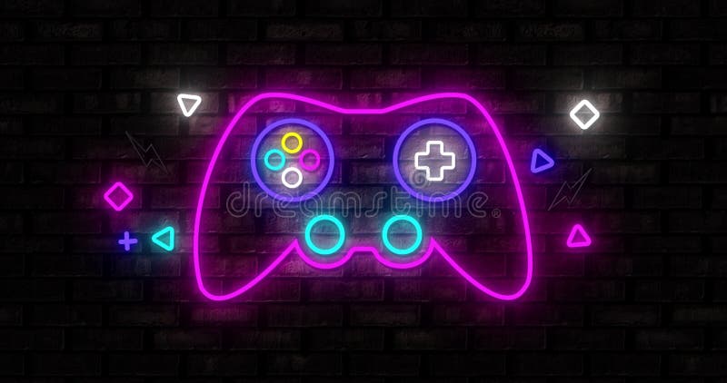 Biểu tượng chơi game neon trên nền đen sẽ khiến cho tâm trí bạn trở nên sáng tạo hơn bao giờ hết. Hãy nhấp vào ảnh và để cho màu sắc neon phóng khoáng, tia lửa đầy khát vọng và những âm thanh đầy tính chất giải trí tràn ngập cảm xúc của bạn.