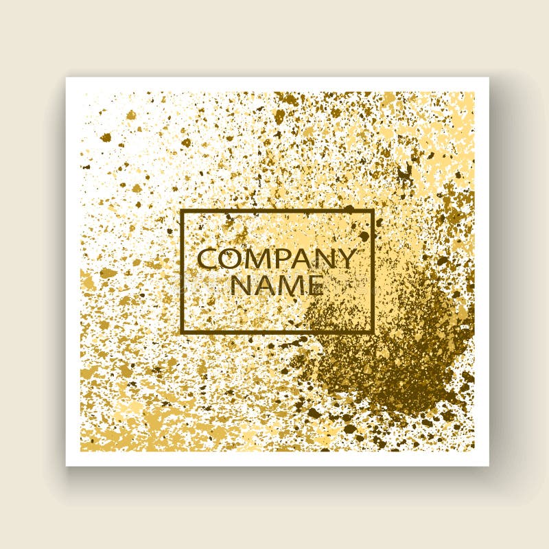 Vector Gold Glitter Paint Splash Splatter Stock Vector (Royalty Free)  420652378
