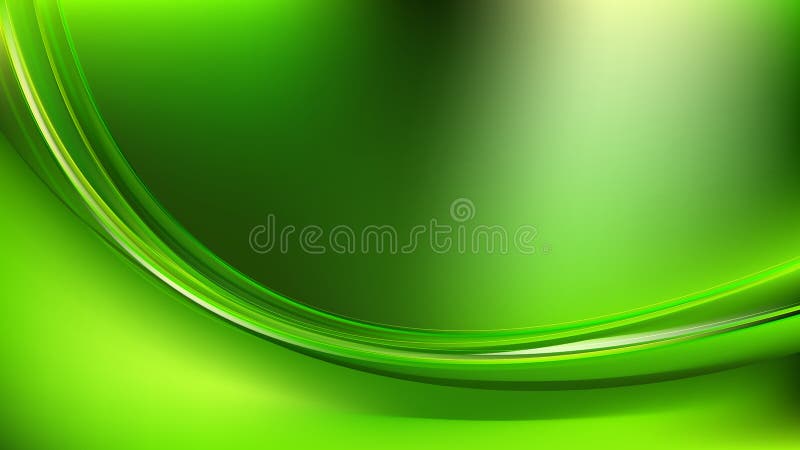 Neon Green Abstract Curve Hintergrundbild Vektor Abbildung Illustration Von Hintergrundbild Curve
