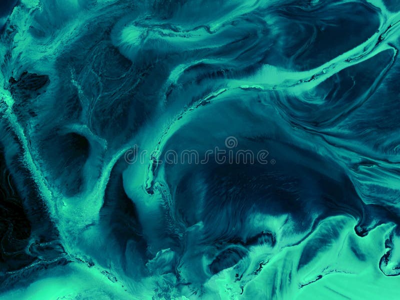 Neon green creative painting, abstract hand painted background, marble texture royalty free stock photos