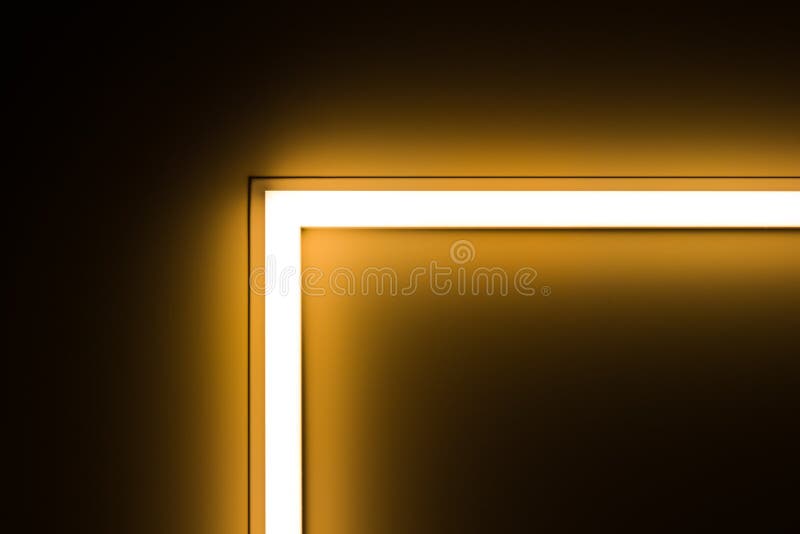 Neon Lights on Black Background Stock Image Image of fantasy, energy