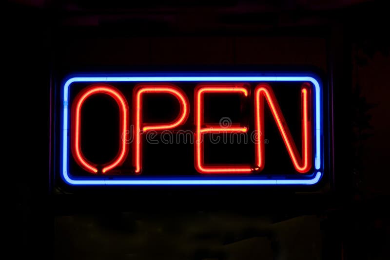 Neon OPEN Sign